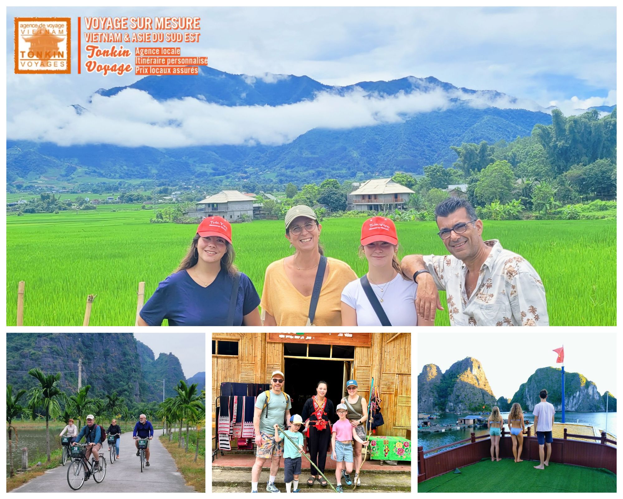 Quelle agence choisir pour un voyage en famille au Vietnam ? D&eacute;couvrez les crit&egrave;res essentiels et l&rsquo;approche sur mesure de Tonkin Voyage, agence locale francophone.